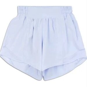 Lululemon Periwinkle Hotty Hot Shorts Long (4”)
